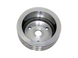 Small Block Aluminum Crankshaft Pulley, Short Water Pump, 3 Groove (55-57 Chevy Bel Air; 55-57 Chevy 150; 55-57 Chevy 210; 55-57 Chevy Nomad)