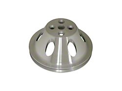 Chevy Small Block Aluminum Water Pump Pulley, Small Water Pump, 1 Groove