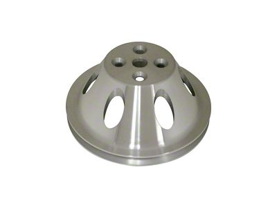 Chevy Small Block Aluminum Water Pump Pulley, Small Water Pump, 1 Groove