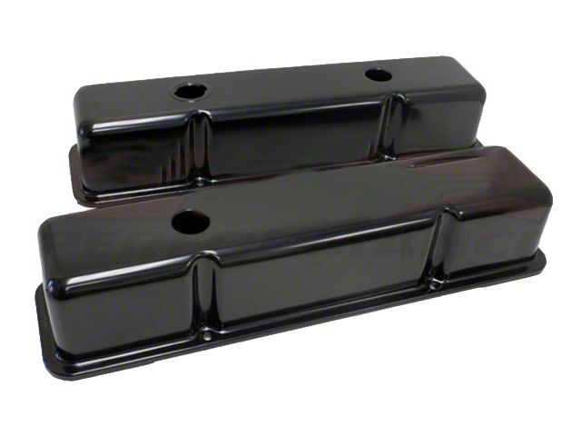 Chevy Small Block Black Tall Style Valve Covers