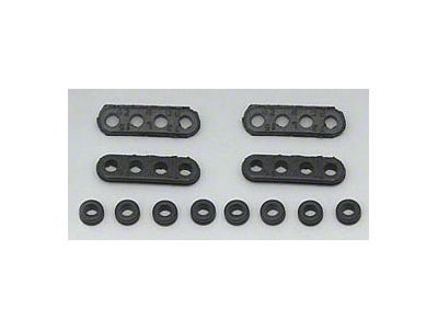 Spark Plug Wire/Grommet Set, Small Block, 58-72 (55-57 Chevy Bel Air; 55-57 Chevy 150; 55-57 Chevy 210; 55-57 Chevy Nomad)