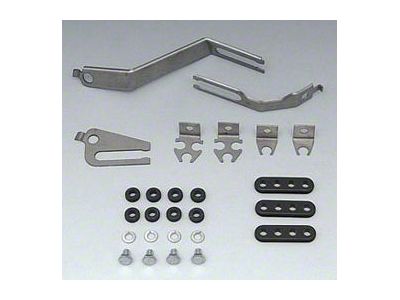 Chevy Spark Plug Wire Support & Grommet Set, Small Block, 1956