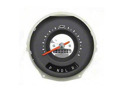 Chevy Speedometer, Restored, Automatic Transmission, 1957