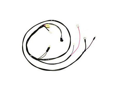 Chevy Starter & Ignition Wiring Harness, With Manual Transmission & HEI, 1955