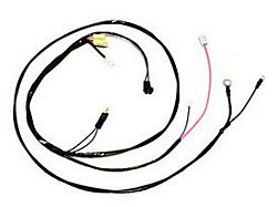Chevy Starter & Ignition Wiring Harness, With Manual Transmission & HEI, 1955