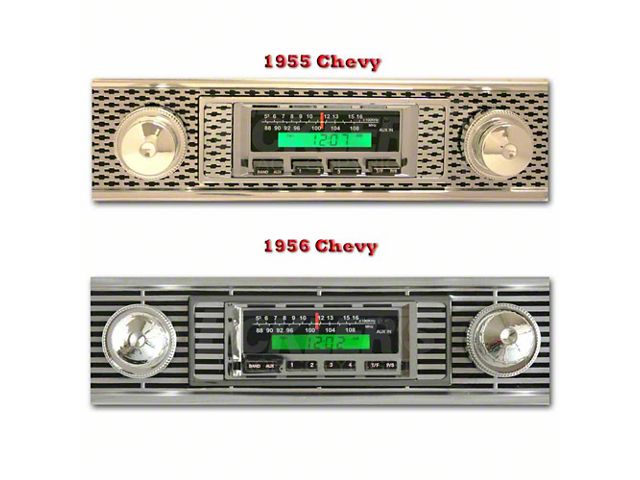Chevy Stereo, KHE-100 Series, 100 Watts, 1955-1957