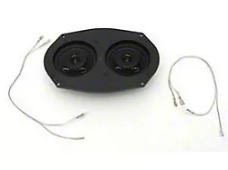 Custom Autosound In-Dash Dual Speaker; 6x9-Inch (55-57 150, 210, Bel Air, Nomad)