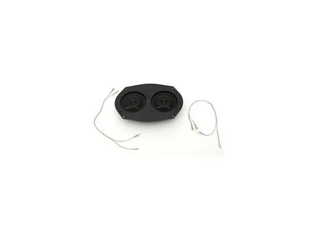 Custom Autosound In-Dash Dual Speaker; 6x9-Inch (55-57 150, 210, Bel Air, Nomad)