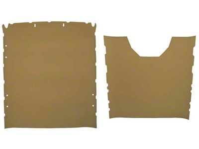 Chevy Suburban Headliner Set, Uncovered, 2 Piece, Front AndRear, 1973-1991