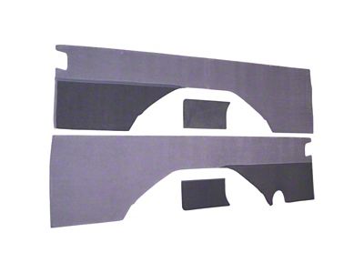 Chevy Suburban Rear Tailgate Door Panel, Carpet Only, 1981-1991