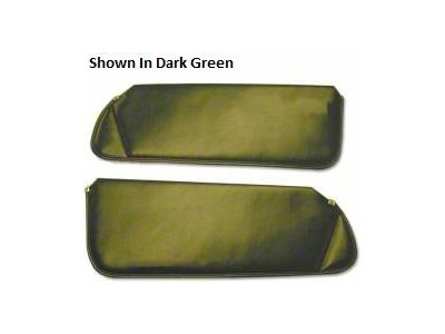 Chevy Suburban Sun Visors, Cloth, Foam Backing, 1992-1999