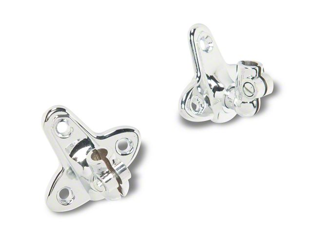 New Dash Speaker Grille Mounting Clip Set For 1957 Chevrolet / 57 Chevy Restoration