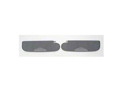 Chevy Sunvisors, Covered, 2-Door Sedan, 210, 1955