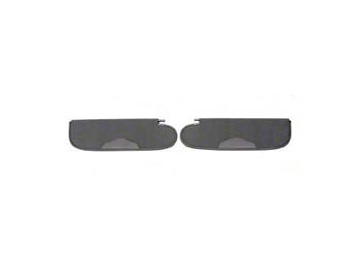 Chevy Sunvisors, Covered, 2-Door Wagon, 210, 1956