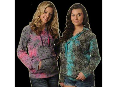 Chevy Sweatshirt, Ladies, Hooded Pullover, Rasberry Swirl