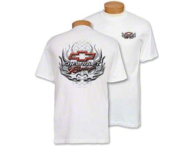 Chevy T-Shirt, Chevrolet Racing Tribal Razor Flames