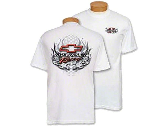 Chevy T-Shirt, Chevrolet Racing Tribal Razor Flames