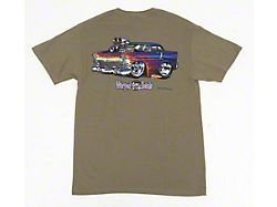 Chevy T-Shirt, Warped Heads Custom, 1956