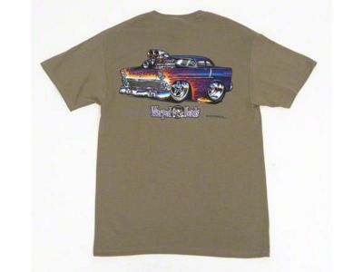 Chevy T-Shirt, Warped Heads Custom, 1956