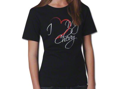 Chevy T-Shirt, Women's, I Love My Chevy