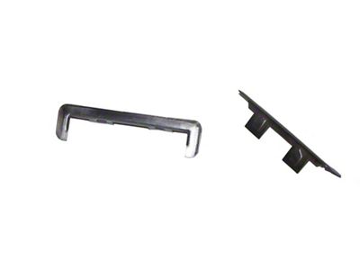 Chevy Tailgate Hinge Trim, Wagon/Nomad, 1955-1957