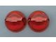 Chevy Taillight Lenses, With Bowtie Logo, 1956