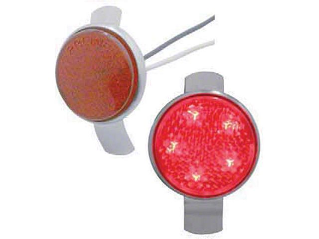 Chevy Taillight Reflector, LED, 1949-1950