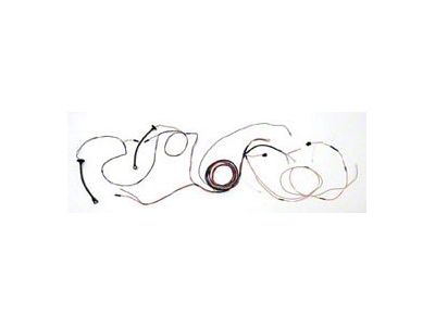 Chevy Taillight Wiring Harness, Convertible, 1956 (Bel Air Convertible)