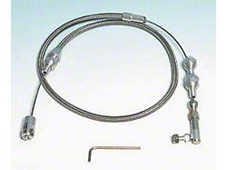 Chevy Throttle Cable, With Carburetor, Lokar, 1955-1957