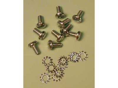Chevy Timing Cover Screw Set, Small Block 265ci, 283ci, 1955-1957