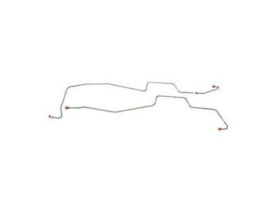 Chevy Transmission Cooling Lines, Powerglide, Small Block, 1955-1956