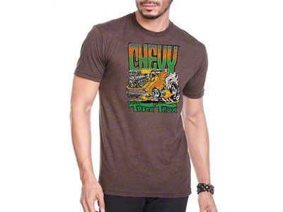 Chevy Trick Trux Vintage Style T-Shirt, Espresso