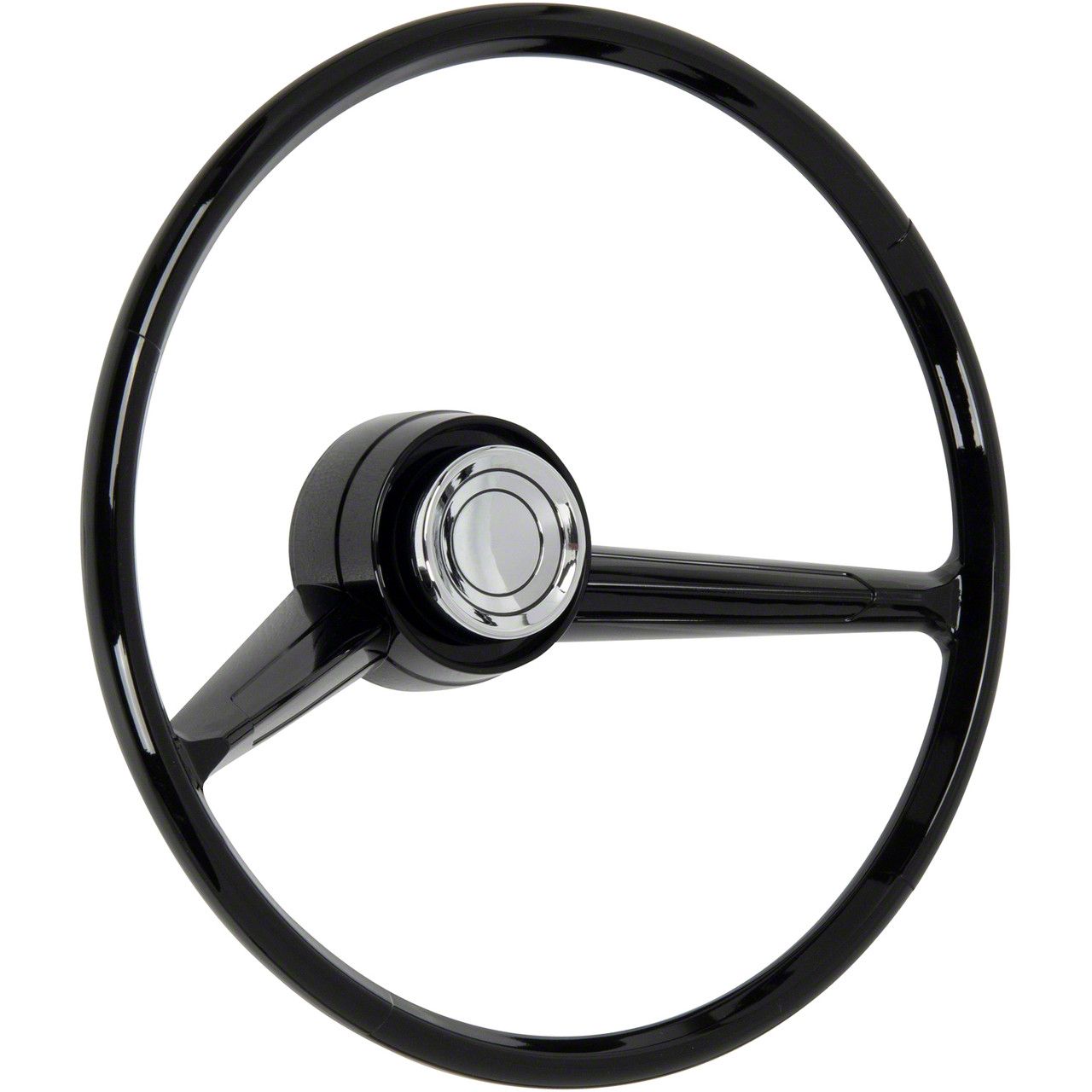 Ecklers Lecarra 14 in MK-9 Steering Wheel, Polished, White Leather