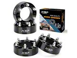 2-Inch Pro Billet Wheel Spacers; Black (88-98 K1500)