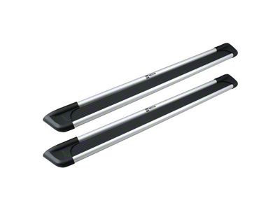 93-Inch Sure-Grip Running Boards; Brite Aluminum (92-00 C2500/C3500/K2500/K3500 Crew Cab)