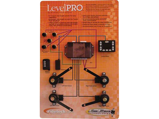Chevy Truck Air Ride Upgrade Kit, Ride Tech, LevelPro