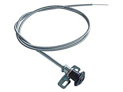 Air Vent Cable with Black Knob (Late 55-59 Chevrolet/GMC Truck)