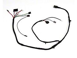 Chevy Truck Alternator & Front Light Wiring Harness, With Gauges, 1963-1966