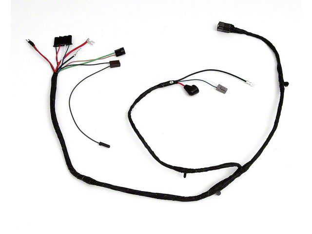 Chevy Truck Alternator & Front Light Wiring Harness, With Gauges, 1963-1966