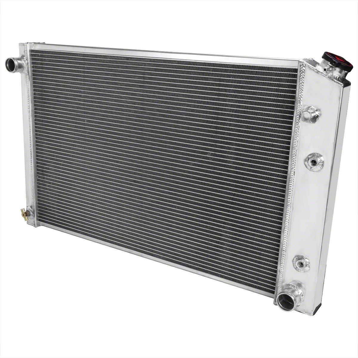 Ecklers Aluminum Performance Radiator; 3-Row (73-86 305/350/400/454 V8 ...