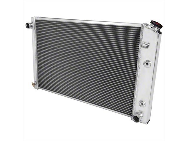 Aluminum Racing Radiator Exploded View Ecklers Aluminum Performance Radiator; 3-Row (73-86 305/350/400/454 V8 ...