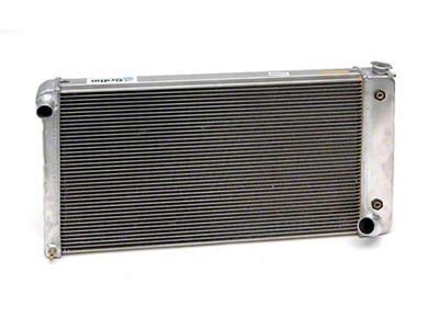 Chevy Truck Aluminum Radiator, Griffin, With 1-1/4 Tubes, Dual core, 1967-1972