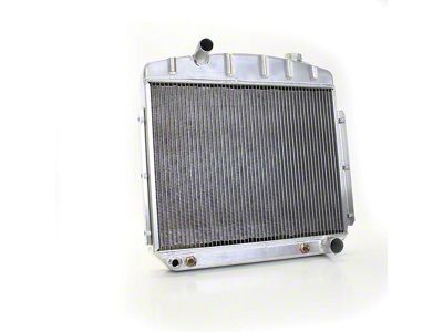 Chevy Truck Aluminum Radiator, With 1-1/4 Tubes, Dual Core, Griffin, 1960-1962