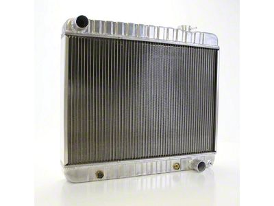 Chevy Truck Aluminum Radiator, With 1 Tubes, Dual Core, Griffin, 1963-1966