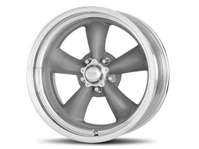 Chevy-GMC Truck American Racing Classic Torq Thrust II Wheel, Mag Gray, 5x5 Bolt Pattern, 17