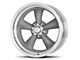 Chevy-GMC Truck American Racing Classic Torq Thrust II Wheel, Mag Gray, 5x5 Bolt Pattern, 17