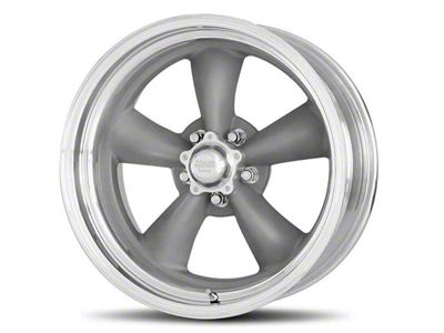 Chevy-GMC Truck American Racing Classic Torq Thrust II Wheel, Mag Gray, 5x5 Bolt Pattern, 20