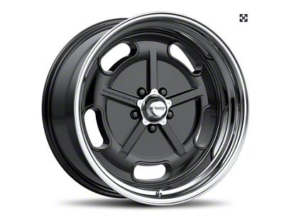 Chevy-GMC Truck American Racing Salt Flat Wheel-Gloss Black With Diamond Cut Lip, 5x5 Bolt Pattern, 20