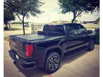 Truck Covers USA American Work Jr. Tool Box Hard Retractable Tonneau Cover (88-00 C1500, C2500, C3500, K1500, K2500, K3500)