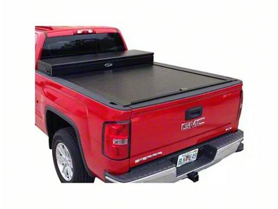 Truck Covers USA American Work Tool Box Hard Retractable Tonneau Cover (88-00 C1500, C2500, C3500, K1500, K2500, K3500)